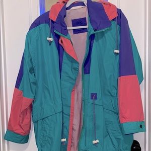 awesome vintage rain jacket